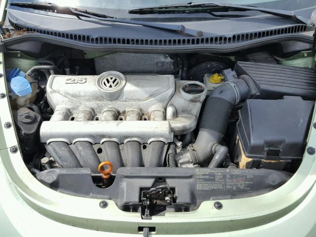 3VWRF31Y07M404299 - 2007 VOLKSWAGEN NEW BEETLE 绿色 照片 7