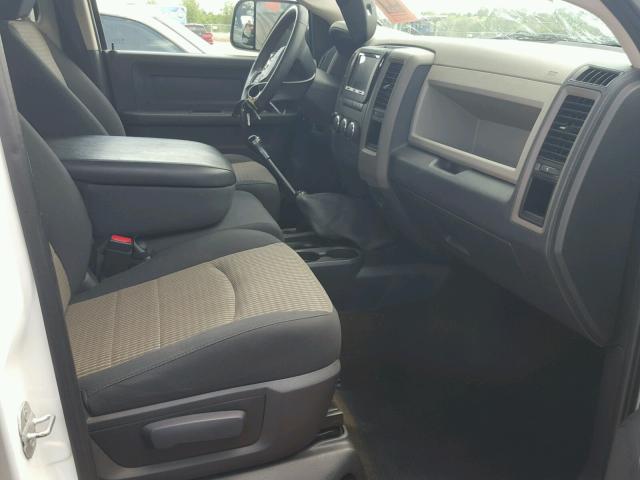 3C6UD5CLXCG339056 - 2012 DODGE RAM 2500 S WHITE photo 5