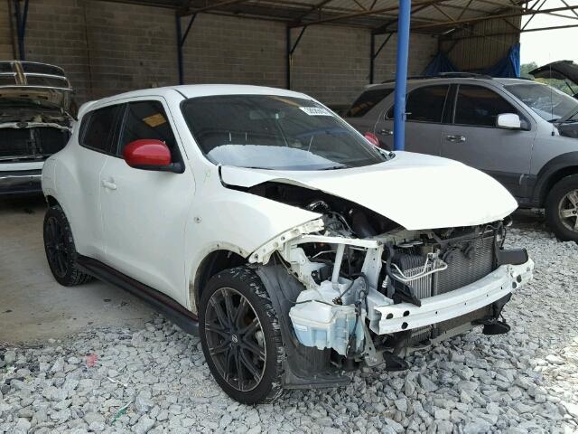 JN8AF5MV9DT228819 - 2013 NISSAN JUKE S WHITE photo 1