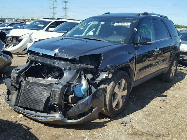 1GKKRRED9BJ253480 - 2011 GMC ACADIA SLT შავი ფოტო 2