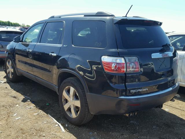 1GKKRRED9BJ253480 - 2011 GMC ACADIA SLT შავი ფოტო 3