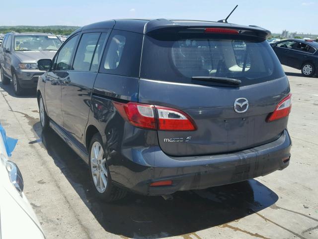 JM1CW2DL0E0172645 - 2014 MAZDA 5 GRAND TO GRAY photo 3