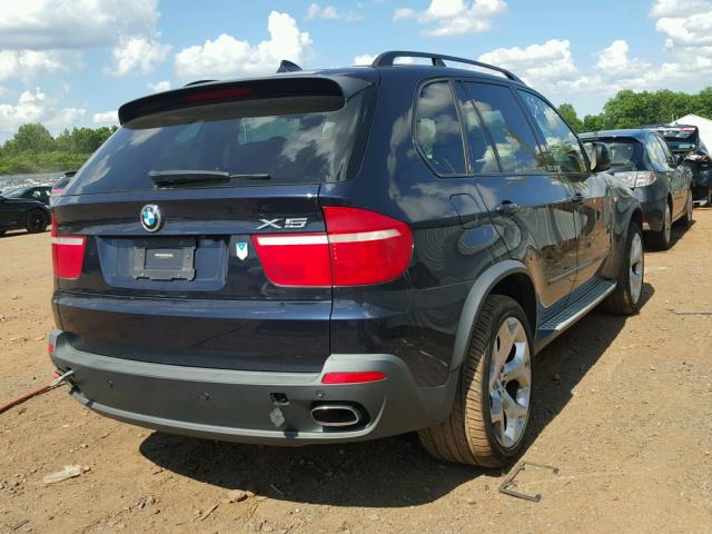 5UXFE83519L169326 - 2009 BMW X5 XDRIVE4 BLACK photo 4
