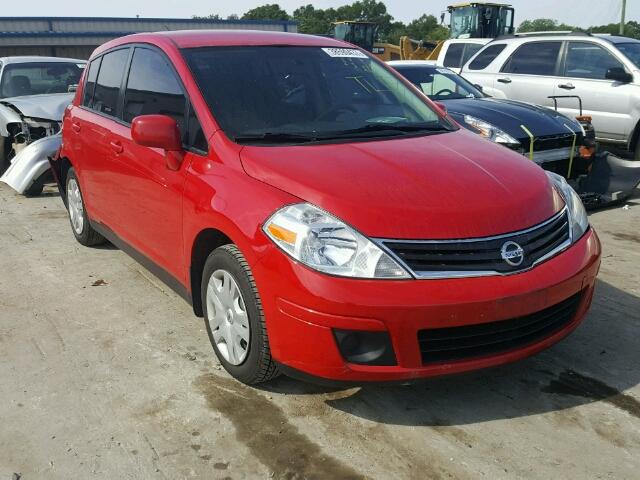 3N1BC1CP9CK811505 - 2012 NISSAN VERSA S RED photo 1