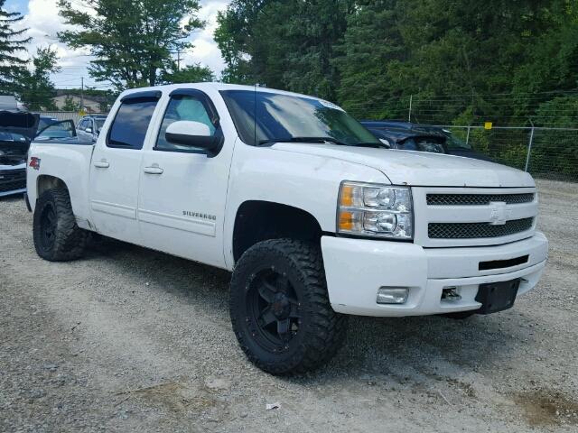 3GCRKSE3XAG107344 - 2010 CHEVROLET SILVERADO WHITE photo 1