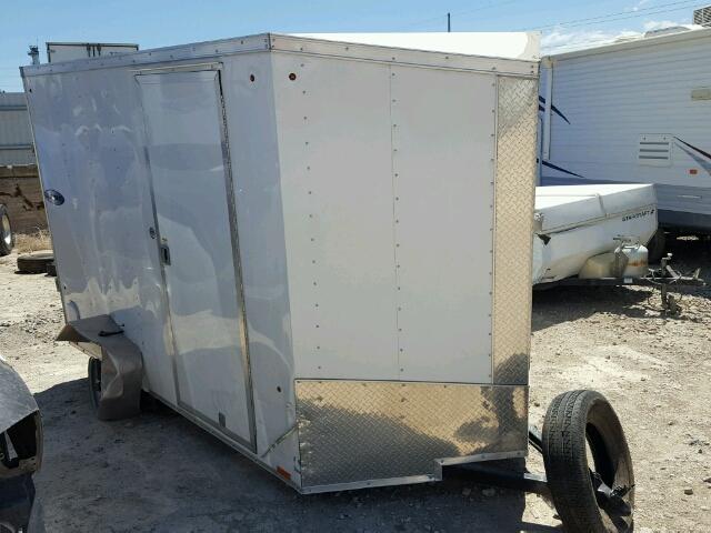 53BLTEA13JT019846 - 2018 CARGO TRAILER WHITE photo 1