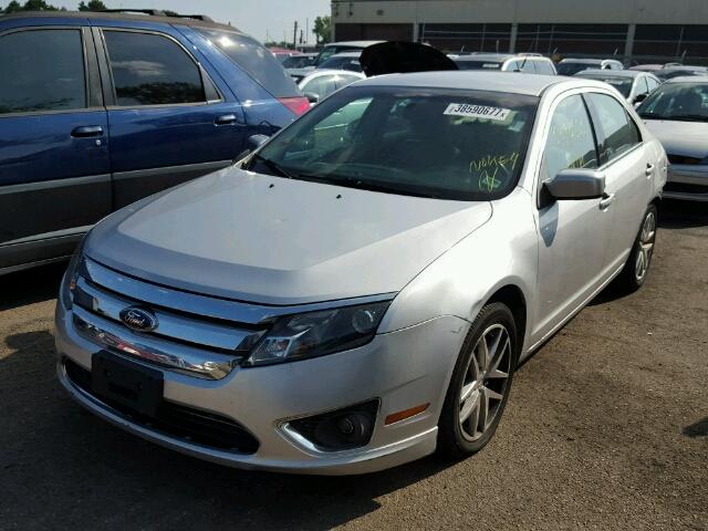 3FAHP0JG4BR226321 - 2011 FORD FUSION SEL SILVER photo 2