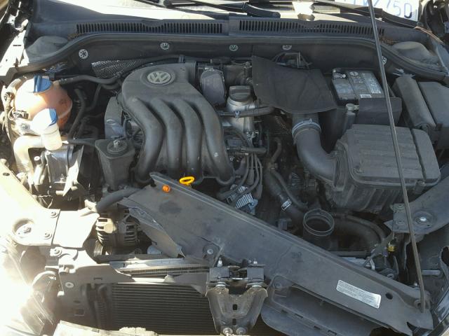 3VW2K7AJ5DM294823 - 2013 VOLKSWAGEN JETTA BASE 黑色 照片 7