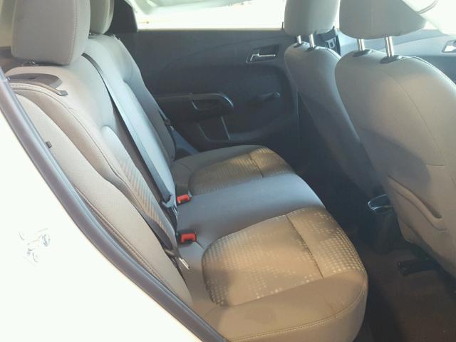 1G1JA6SHXC4161968 - 2012 CHEVROLET SONIC LS 白色 照片 6