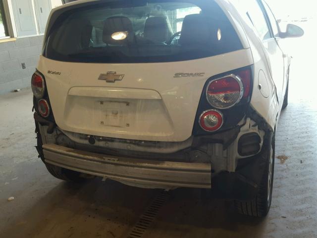 1G1JA6SHXC4161968 - 2012 CHEVROLET SONIC LS 白色 照片 9