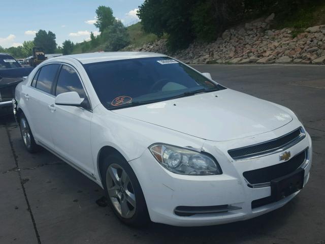 1G1ZC5E08A4106235 - 2010 CHEVROLET MALIBU 1LT WHITE photo 1