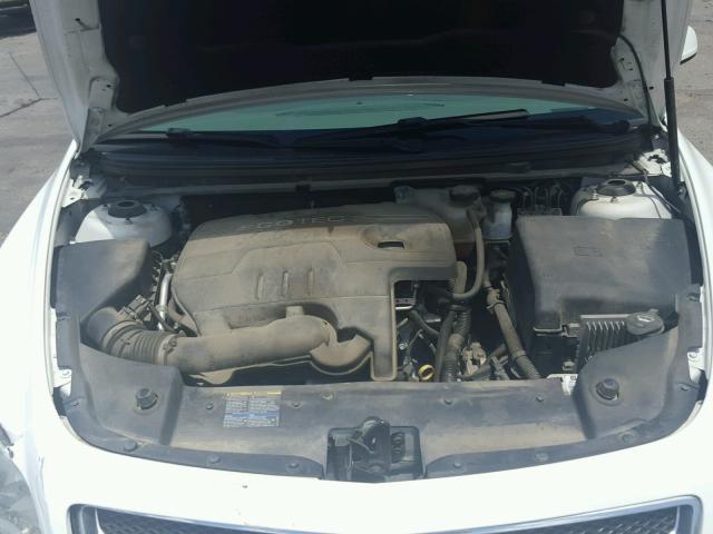 1G1ZC5E08A4106235 - 2010 CHEVROLET MALIBU 1LT WHITE photo 7