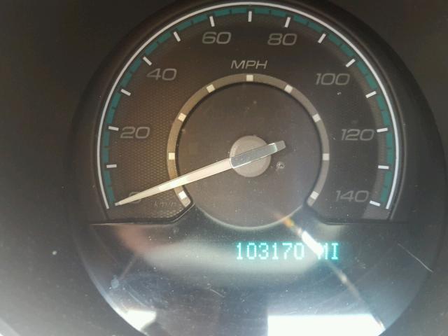 1G1ZC5E08A4106235 - 2010 CHEVROLET MALIBU 1LT WHITE photo 8