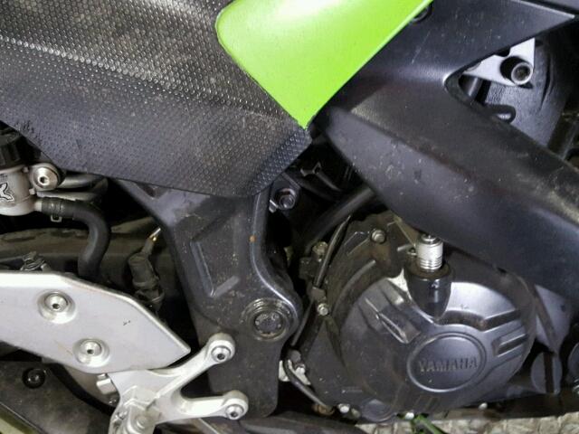 MH3RH06Y3GK010518 - 2016 YAMAHA YZFR3 GREEN photo 7