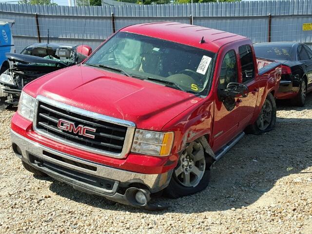 3GTRKWE23AG198990 - 2010 GMC SIERRA RED photo 10