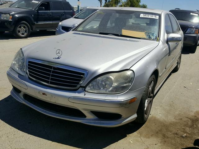 WDBNG70J56A474787 - 2006 MERCEDES-BENZ S 430 SILVER photo 2