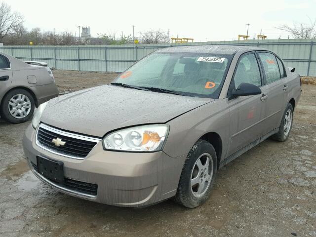 1G1ZS58F17F150092 - 2007 CHEVROLET MALIBU LS ყავისფერი ფოტო 2