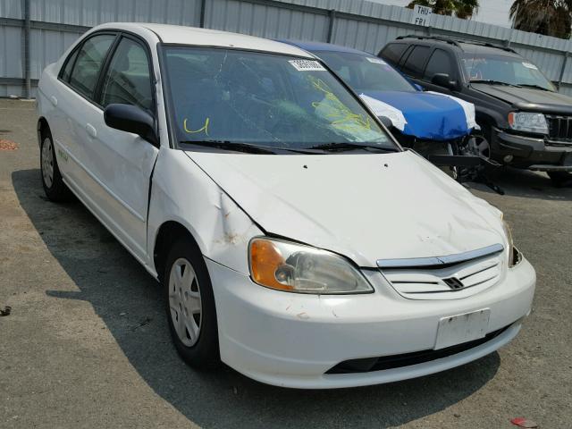 1HGEN26583L000449 - 2003 HONDA CIVIC GX WHITE photo 1