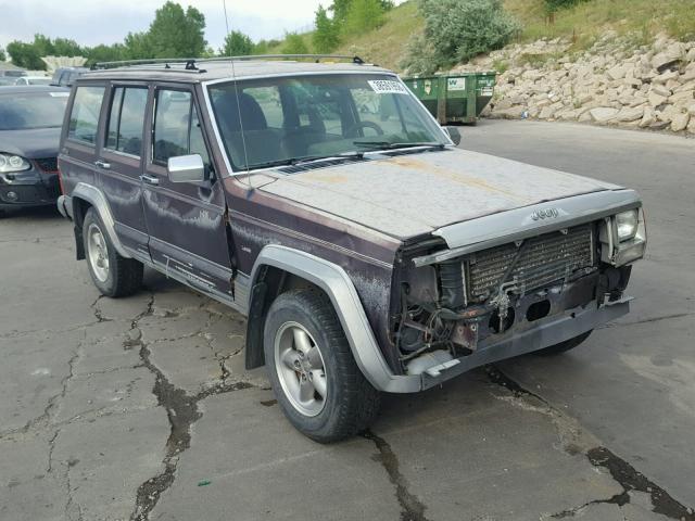 1J4FJ58LXKL636584 - 1989 JEEP CHEROKEE L GRAY photo 1