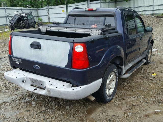 1FMZU77E53UA80202 - 2003 FORD EXPLORER S BLUE photo 4