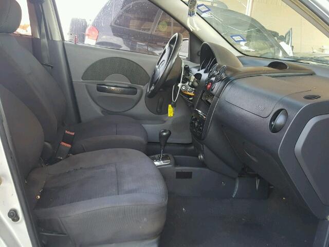 KL1TD56696B621932 - 2006 CHEVROLET AVEO BASE Մոխրագույն լուսանկար 5