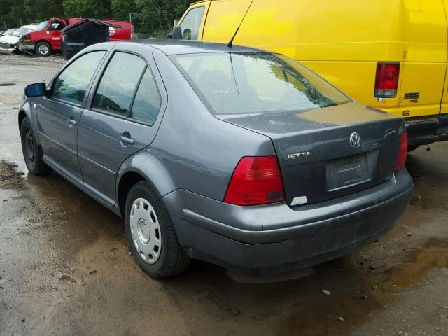 3VWRK69M03M024887 - 2003 VOLKSWAGEN JETTA GL GRAY photo 3