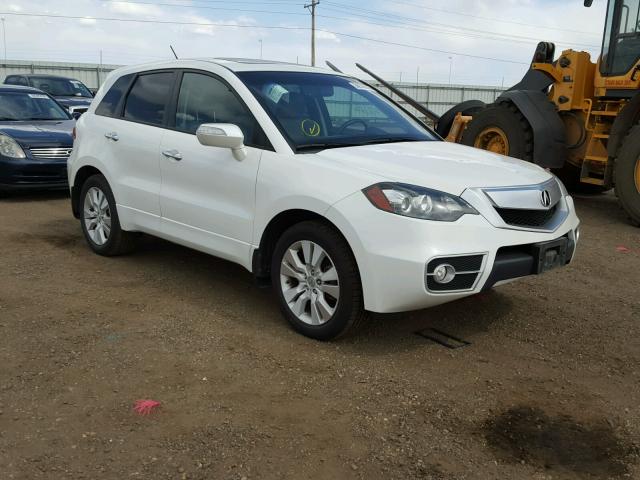 5J8TB1H20CA001345 - 2012 ACURA RDX WHITE photo 1