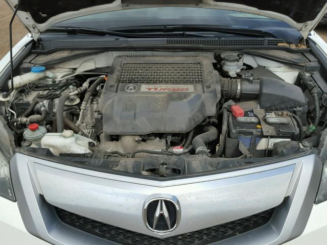 5J8TB1H20CA001345 - 2012 ACURA RDX WHITE photo 7