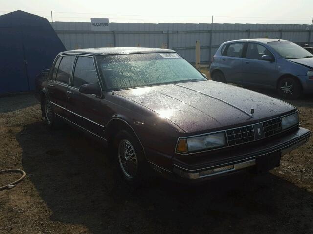 1G3CW5130H439102 - 1987 OLDSMOBILE 98 REGENCY BURGUNDY photo 1