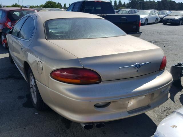 2C3HC56G81H636064 - 2001 CHRYSLER LHS GOLD photo 3