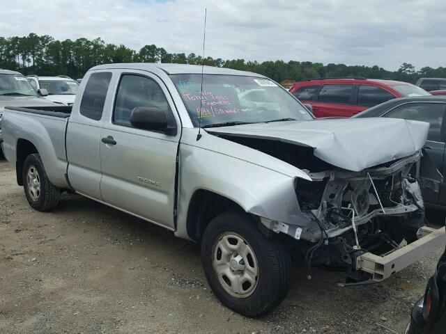 5TETX22N09Z663918 - 2009 TOYOTA TACOMA SILVER photo 1