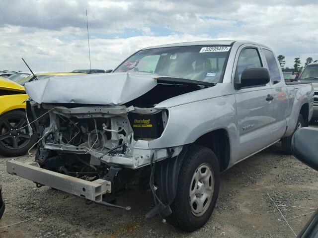 5TETX22N09Z663918 - 2009 TOYOTA TACOMA SILVER photo 2