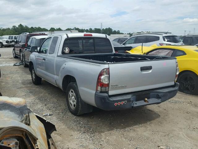 5TETX22N09Z663918 - 2009 TOYOTA TACOMA SILVER photo 3