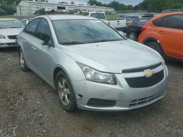 1G1PC5SBXE7364337 - 2014 CHEVROLET CRUZE LT SILVER photo 1