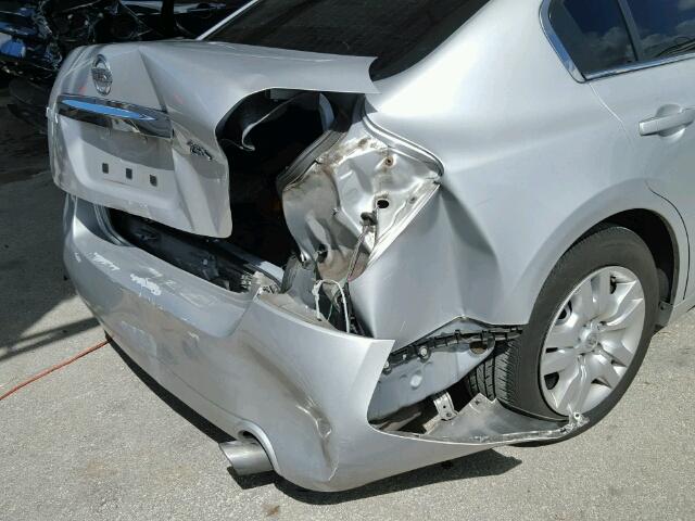 1N4AL2AP3CC210023 - 2012 NISSAN ALTIMA SILVER photo 9