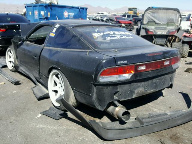 JN1HS36P9KW032161 - 1989 NISSAN 240SX SE BLACK photo 3