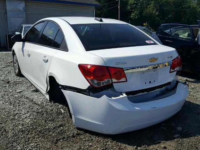 1G1PC5SH4G7115569 - 2016 CHEVROLET CRUZE LIMI WHITE photo 3