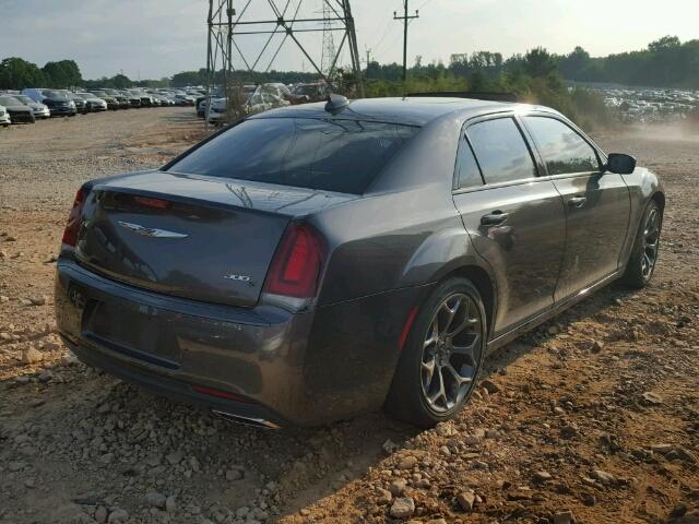 2C3CCABG3FH755852 - 2015 CHRYSLER 300 S GRAY photo 4