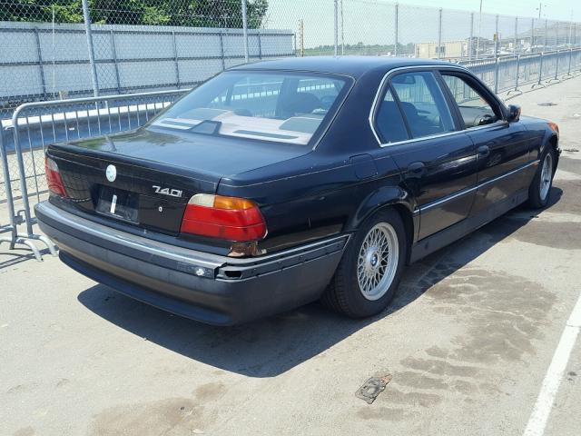 WBAGF6320SDH06880 - 1995 BMW 740 I AUTO BLACK photo 4