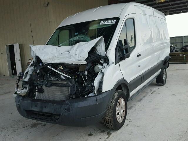 1FTNR2CMXFKB18155 - 2015 FORD TRANSIT T- WHITE photo 2