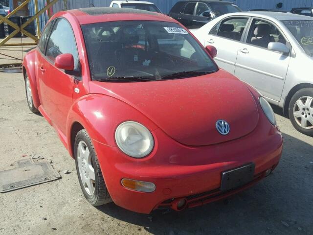 3VWCC21CXYM473645 - 2000 VOLKSWAGEN NEW BEETLE 红色 照片 1