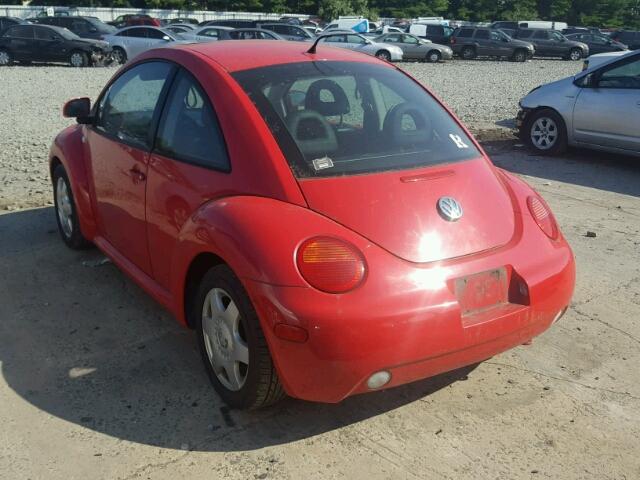 3VWCC21CXYM473645 - 2000 VOLKSWAGEN NEW BEETLE 红色 照片 3