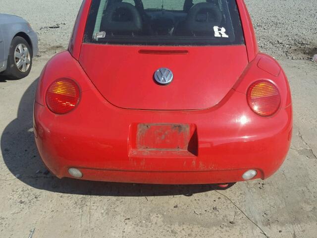 3VWCC21CXYM473645 - 2000 VOLKSWAGEN NEW BEETLE 红色 照片 9