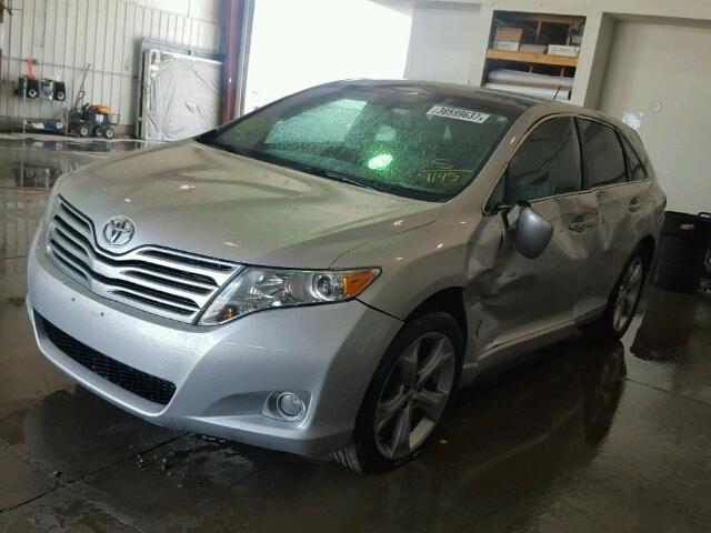 4T3BK3BB9BU059145 - 2011 TOYOTA VENZA BASE SILVER photo 2