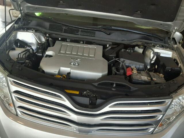 4T3BK3BB9BU059145 - 2011 TOYOTA VENZA BASE SILVER photo 7