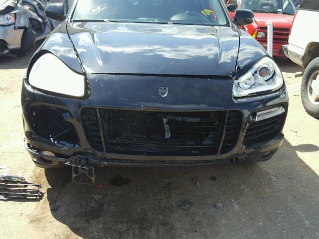 WP1AC29P48LA80788 - 2008 PORSCHE CAYENNE BLACK photo 9