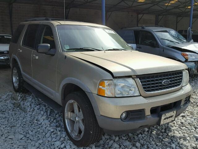 1FMZU63E42UC74766 - 2002 FORD EXPLORER X GOLD photo 1