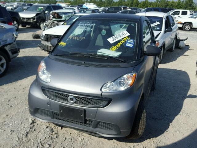 WMEEJ3BA1DK659520 - 2013 SMART FORTWO GRAY photo 2