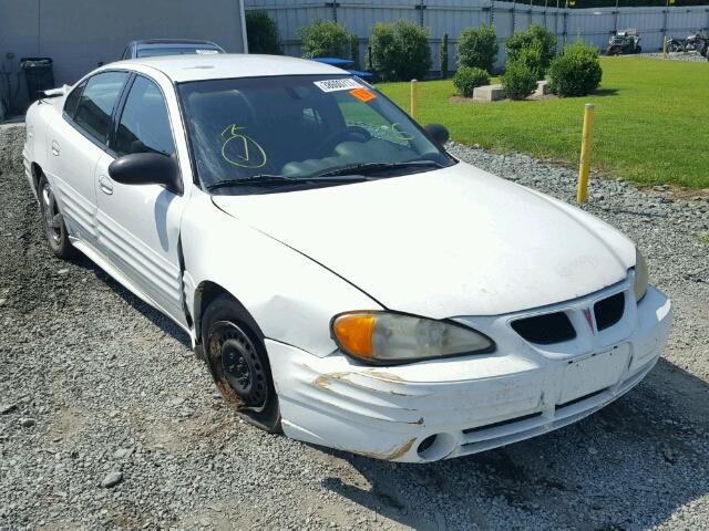 1G2NE52F52C287301 - 2002 PONTIAC GRAND AM S WHITE photo 1