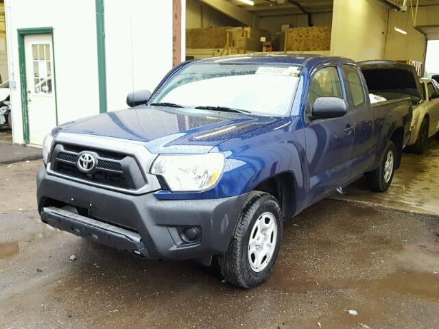 5TFTX4CN8FX048417 - 2015 TOYOTA TACOMA ACC BLUE photo 2